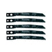 Lame de scie sauteuse pour le bois 3-7/32" X 9 TPI - Paquet de 5 - Quincaillerie G.H. Berger
