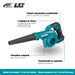 Souffleur/aspirateur sans fil 18V - Outil seul - Quincaillerie G.H. Berger