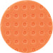 Patin de polissage semi-ferme 5-1/2", orange - Quincaillerie G.H. Berger