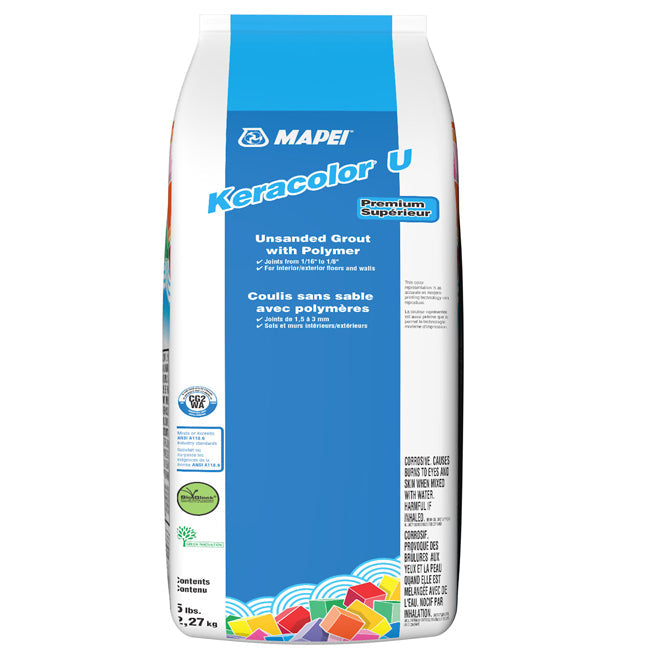 Coulis pour mur Keracolor U - Coquille d'œuf - 2.27 kg MAPEI