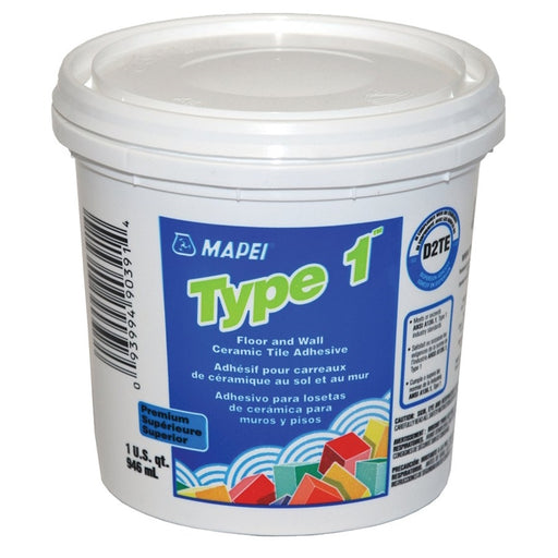 Adhésif pour carreaux Type 1 - Mapei - 945ml - Quincaillerie G.H. Berger