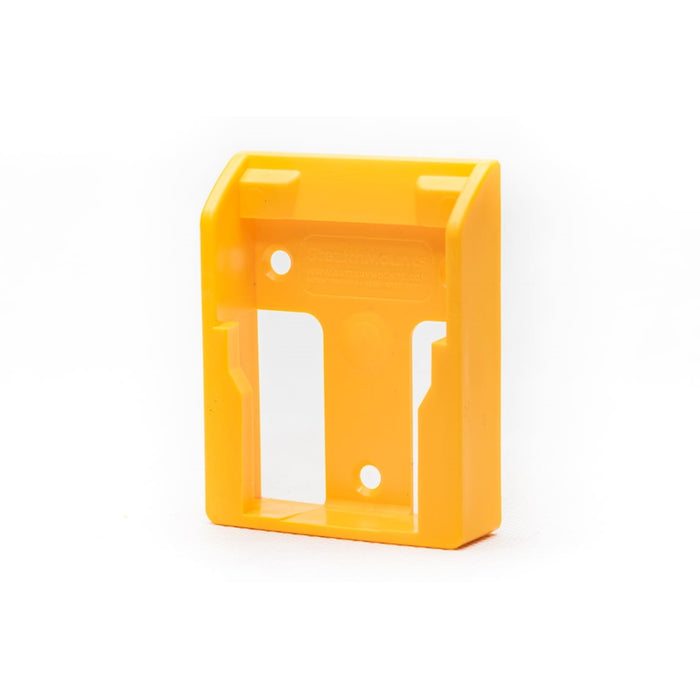 Ens. 6 supports muraux pour batterie Dewalt - Jaune - Quincaillerie G.H. Berger