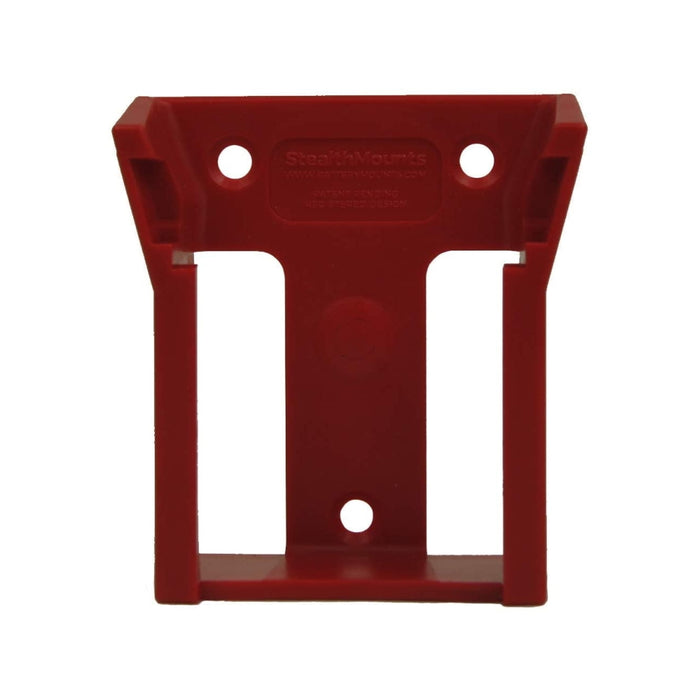 Ens. 6 supports muraux pour batterie Milwaukee - Rouge - Quincaillerie G.H. Berger