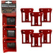 Ens. 6 supports muraux pour batterie Milwaukee - Rouge - Quincaillerie G.H. Berger