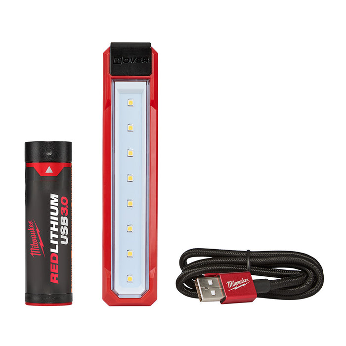 Lampe de travail grand-angle aimantée avec chargeur USB Milwaukee - Quincaillerie G.H. Berger