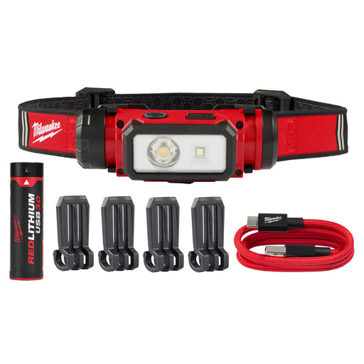 Lampe USB 600 lumens pour casque Milwaukee - Quincaillerie G.H. Berger