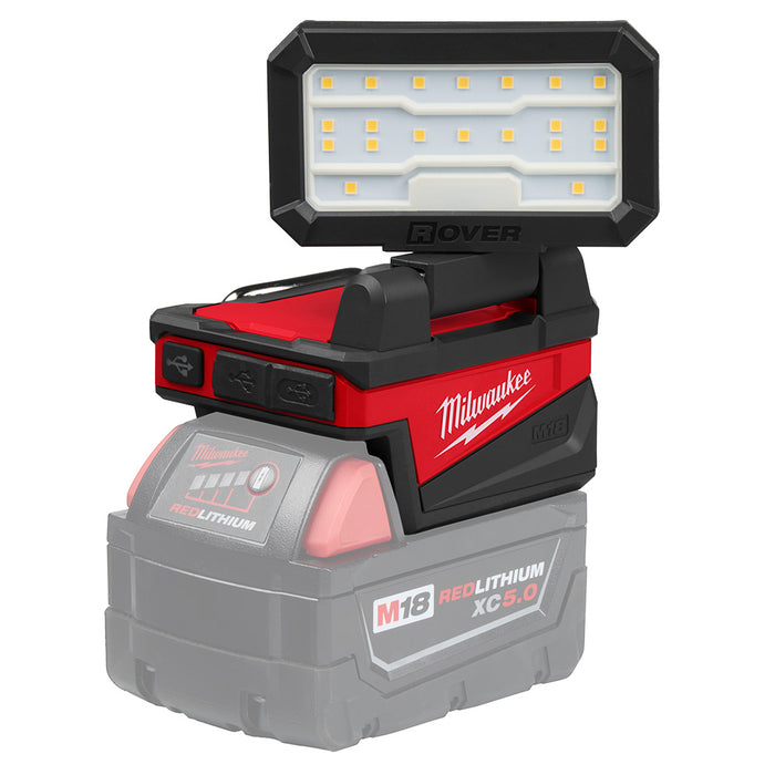 Lampe à batterie pliable Rover M18 Milwaukee - Quincaillerie G.H. Berger