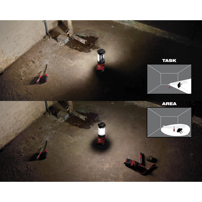 Lampe de travail style lanterne M12 Milwaukee - Quincaillerie G.H. Berger