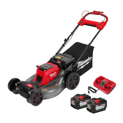 Ens. tondeuse M18 FUEL avec 2 batteries 12.0Ah Milwaukee - Quincaillerie G.H. Berger