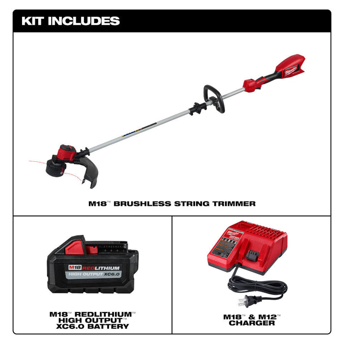 Ensemble de coupe-bordures 14"-16" M18 FUEL Milwaukee
