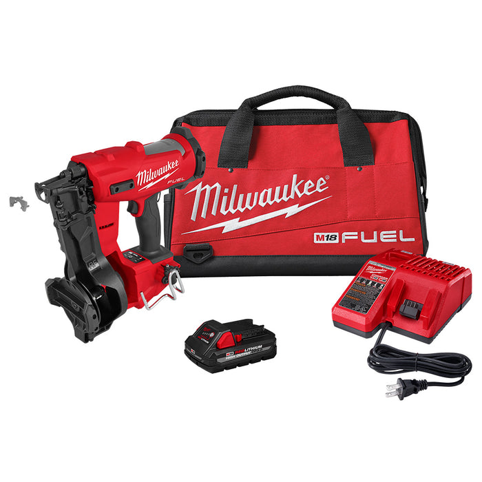 Ensemble de cloueuse à toiture M18 FUEL Milwaukee - Quincaillerie G.H. Berger