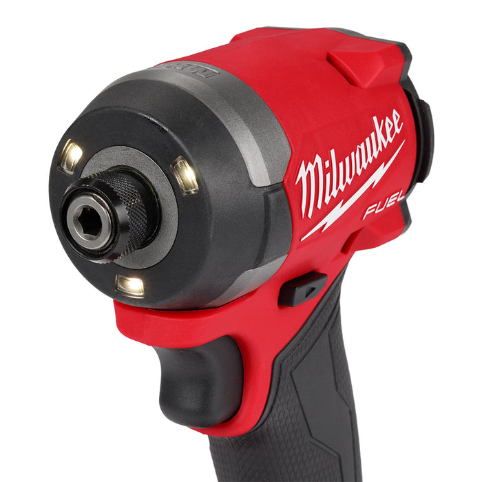 Ens. Visseuse à chocs 1/4" M18 avec 2 batteries Milwaukee - Quincaillerie G.H. Berger