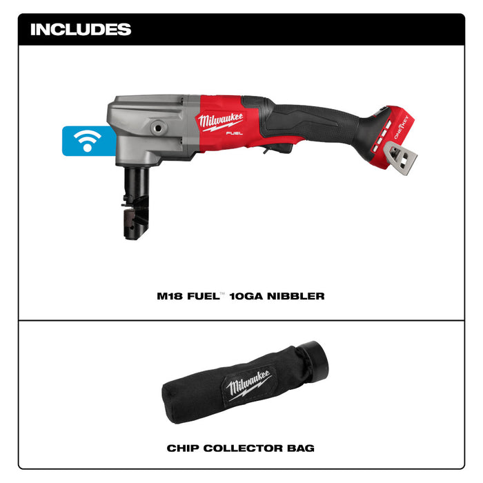 Grignoteuse M18 10 Ga - Outil seul Milwaukee - Quincaillerie G.H. Berger