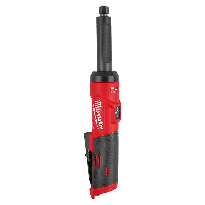 Meuleuse droite 1/4" M12 FUEL à longue portée Milwaukee - Outil seulement