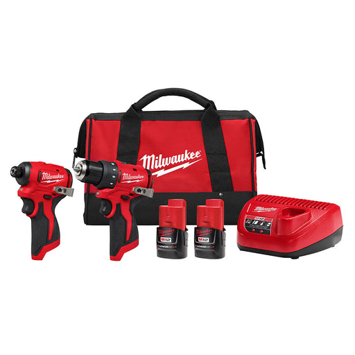 Ensemble de deux outils compacts M12 Milwaukee - Quincaillerie G.H. Berger