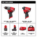 Ens. 2 outils ® M12™ avec 2 batteries Milwaukee - Quincaillerie G.H. Berger