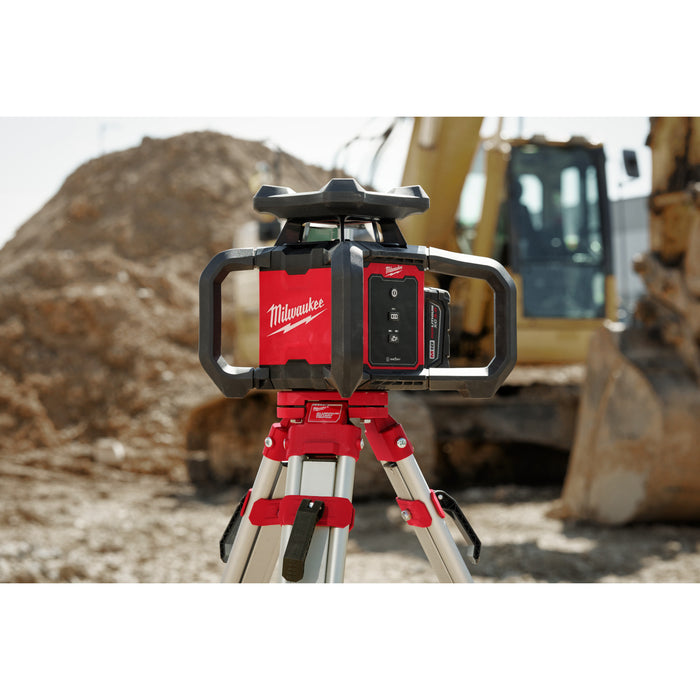 Laser rotatif extérieur rouge 2 000 pieds Milwaukee - Quincaillerie G.H. Berger