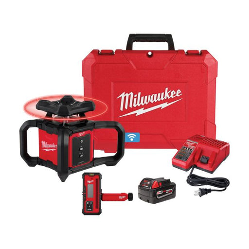 Laser rotatif extérieur rouge 2 000 pieds Milwaukee - Quincaillerie G.H. Berger
