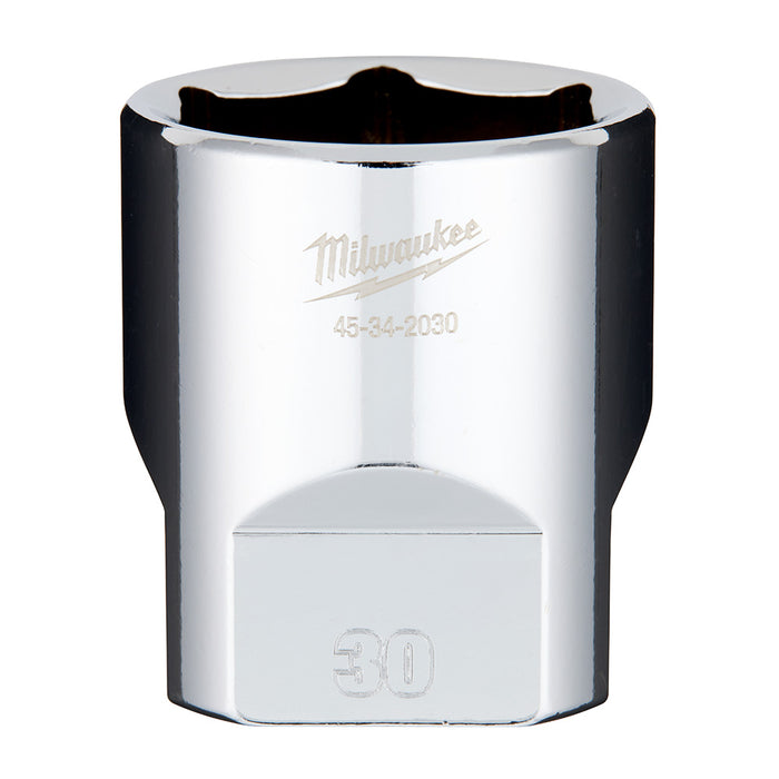 Douille standard (30mm, prise 1/2") à 6 pans Milwaukee - Quincaillerie G.H. Berger