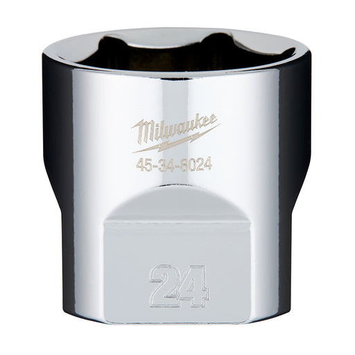 Douille 6 pans standard à 4 côtés (23 mm, prise 3/8") Milwaukee - Quincaillerie G.H. Berger