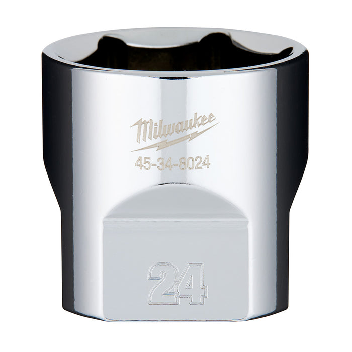 Douille 6 pans standard à 4 côtés (23 mm, prise 3/8") Milwaukee - Quincaillerie G.H. Berger