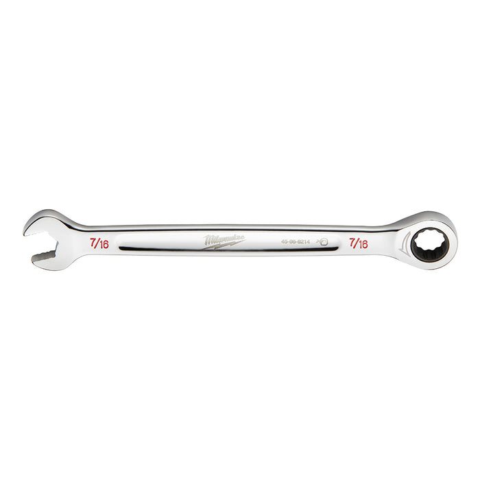 Clé à cliquet combinée plate 7/16" Milwaukee - Quincaillerie G.H. Berger
