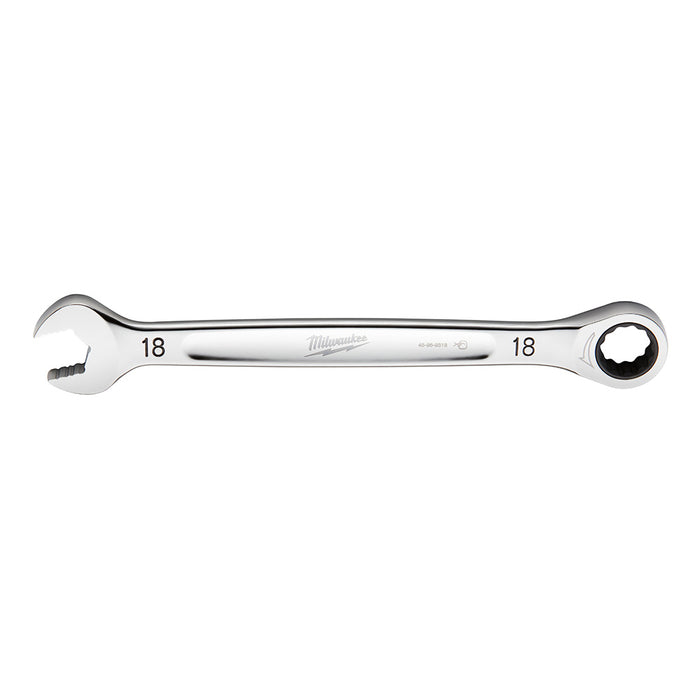 Clé à cliquet combinée plate 18mm Milwaukee - Quincaillerie G.H. Berger