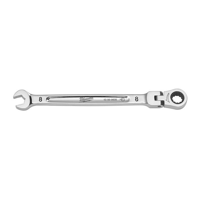Clé à cliquet combinée articulée 8 mm Milwaukee - Quincaillerie G.H. Berger
