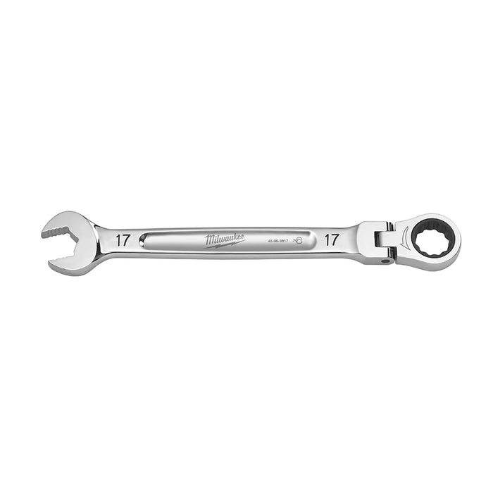 Clé à cliquet combinée articulée 17 mm Milwaukee - Quincaillerie G.H. Berger
