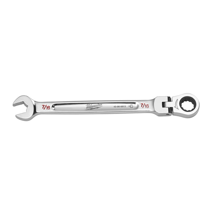 Clé à cliquet combinée articulée 7/16" Milwaukee - Quincaillerie G.H. Berger