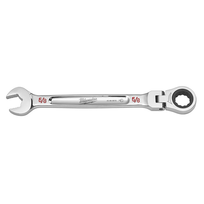 Clé à cliquet combinée articulée 5/8" Milwaukee - Quincaillerie G.H. Berger