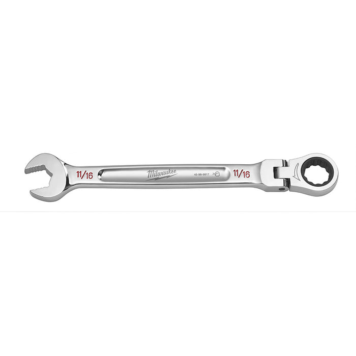 Clé à cliquet combinée articulée 11/16" Milwaukee - Quincaillerie G.H. Berger