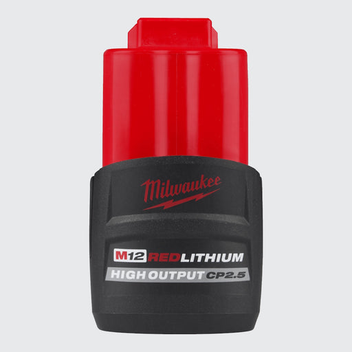 Batterie M12 Redlithium High Output 2.5 Ah Milwaukee - Quincaillerie G.H. Berger