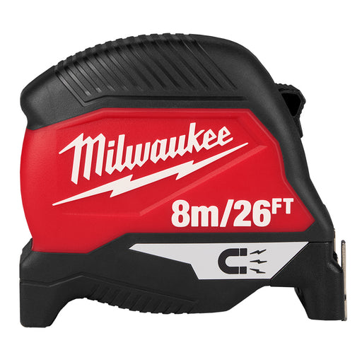 Ruban à mesurer magnétique 8m/26' Milwaukee - Quincaillerie G.H. Berger