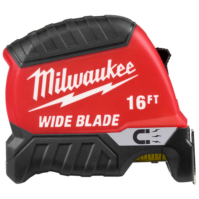 Ruban à mesurer magnétique à lame large 16' Milwaukee - Quincaillerie G.H. Berger