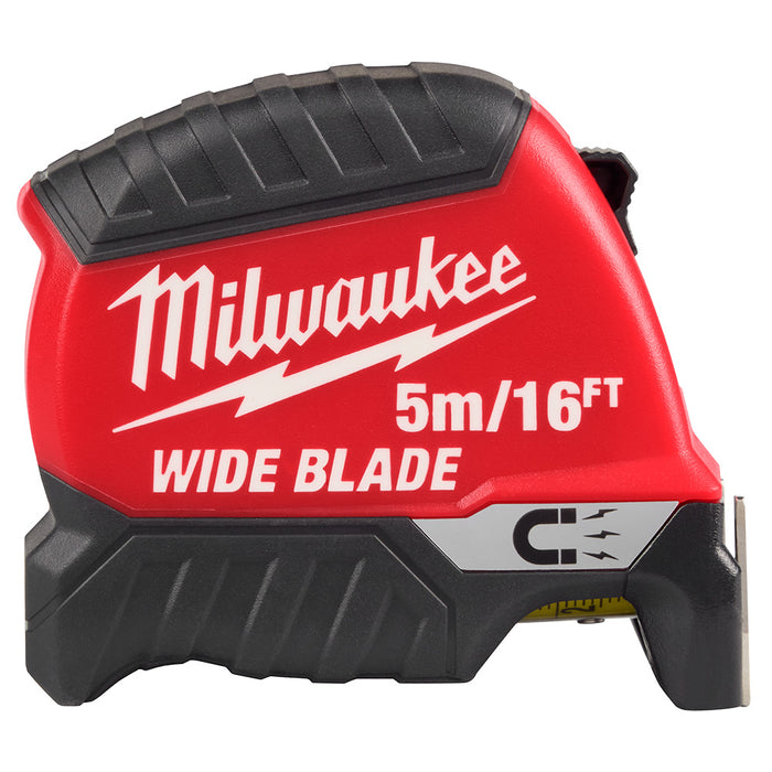 Ruban à mesurer magnétique à lame large 5m/16' Milwaukee - Quincaillerie G.H. Berger