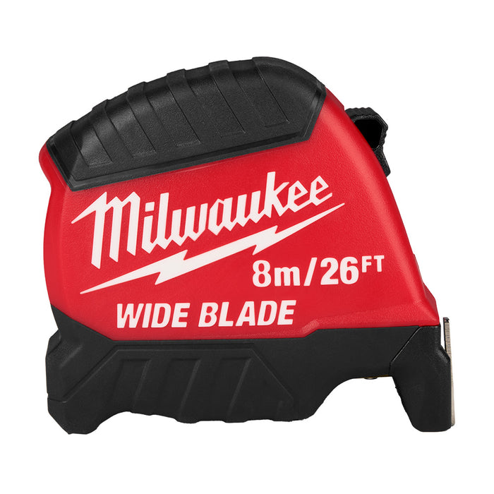 Ruban à mesurer à lame large 8m/26' Milwaukee - Quincaillerie G.H. Berger