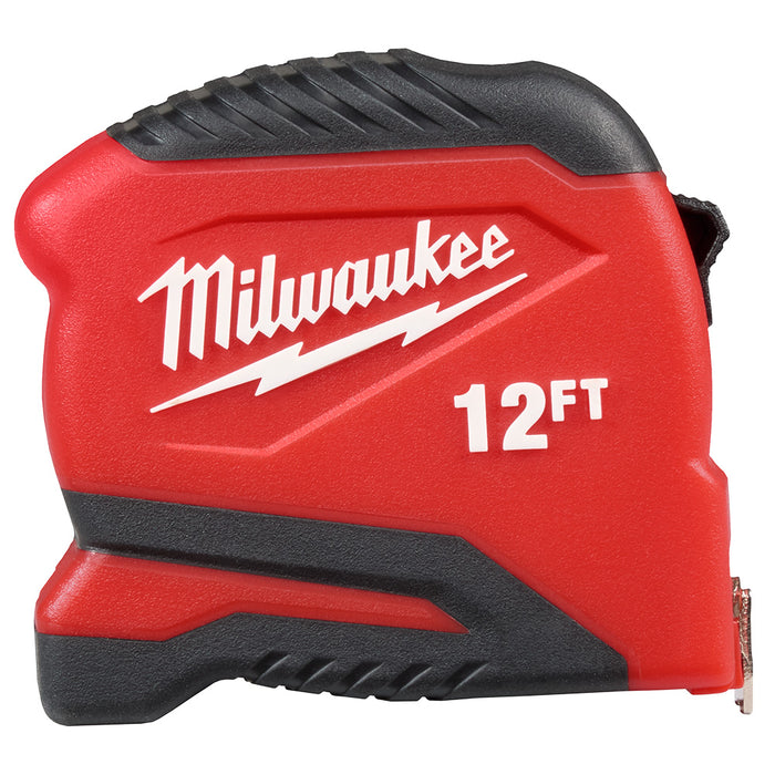 Ruban à mesurer compact 12' Milwaukee - Quincaillerie G.H. Berger