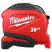 Ruban à mesurer compact 25' Milwaukee - Quincaillerie G.H. Berger