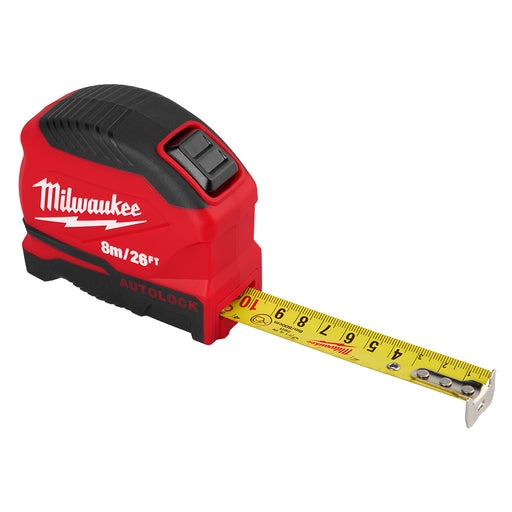 Ruban à mesurer Auto-Lock 8m/26' Milwaukee - Quincaillerie G.H. Berger