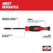 Tournevis multipointes 14-en-1 Shockwave Milwaukee - Quincaillerie G.H. Berger