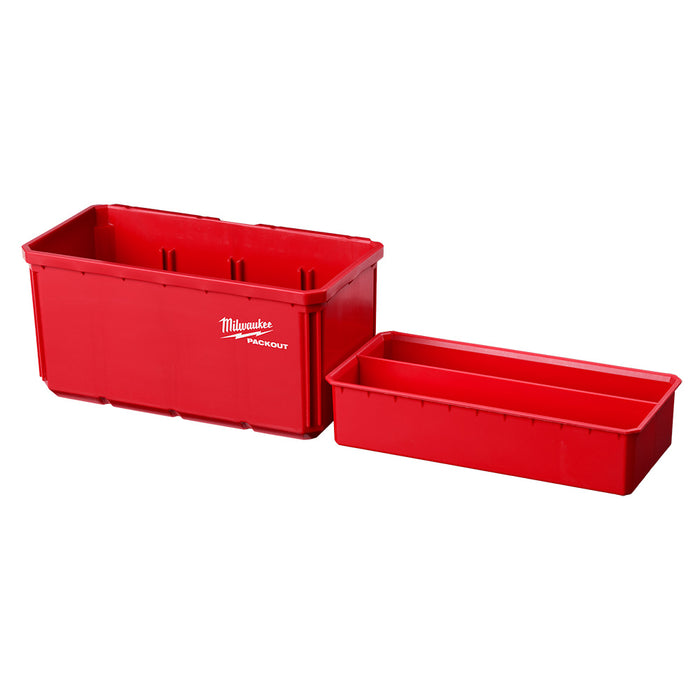 Ensemble de deux bacs pour coffres Packout - Grand Milwaukee - Quincaillerie G.H. Berger