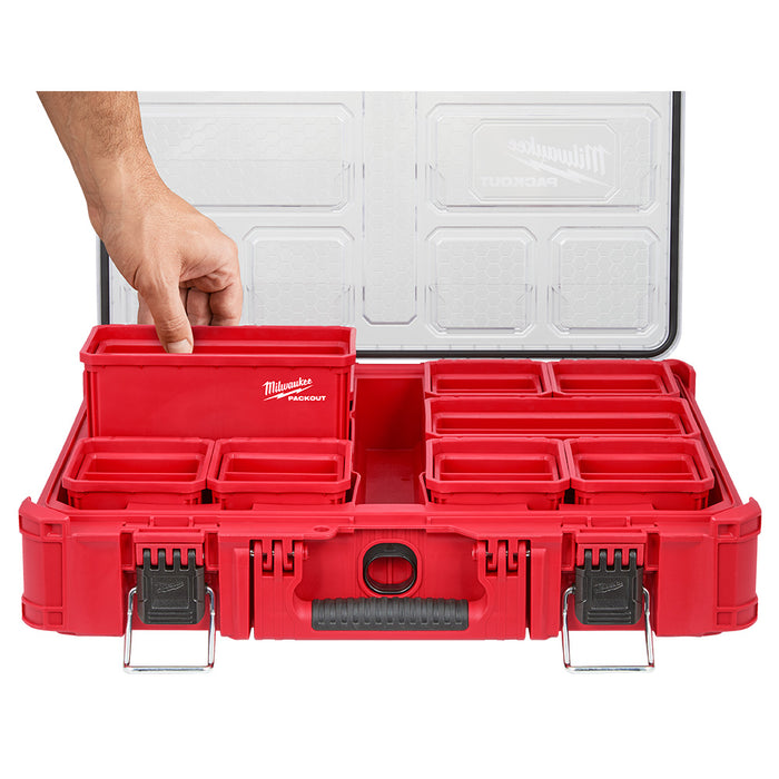 Ensemble de deux bacs pour coffres Packout - Grand Milwaukee - Quincaillerie G.H. Berger