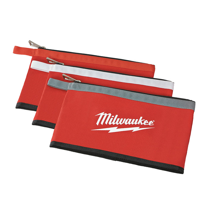 Ensemble de 3 sacs à glissière Milwaukee - Quincaillerie G.H. Berger