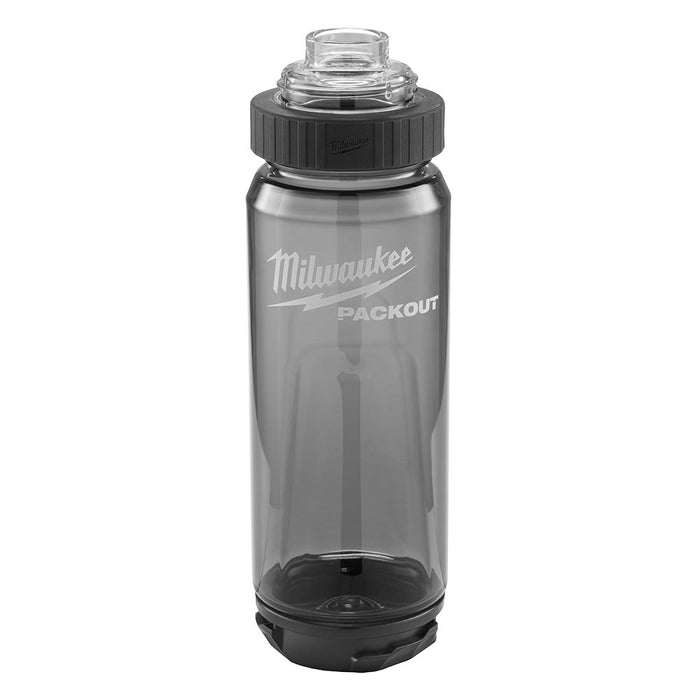 Bouteille en plastique noire Packout Milwaukee 25 oz - Quincaillerie G.H. Berger