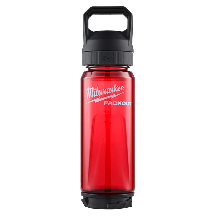 Bouteille en plastique rouge Packout Milwaukee 25 oz - Quincaillerie G.H. Berger