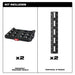 Ensemble de deux tablettes Packout Milwaukee - Quincaillerie G.H. Berger