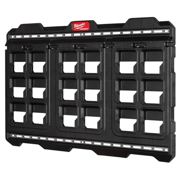 Grande plaque murale Packout (rail en métal) Milwaukee - Quincaillerie G.H. Berger