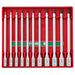 Ensemble de 11 douilles longues à prise 1/4" et 3/8" à embout Torx Milwaukee - Quincaillerie G.H. Berger