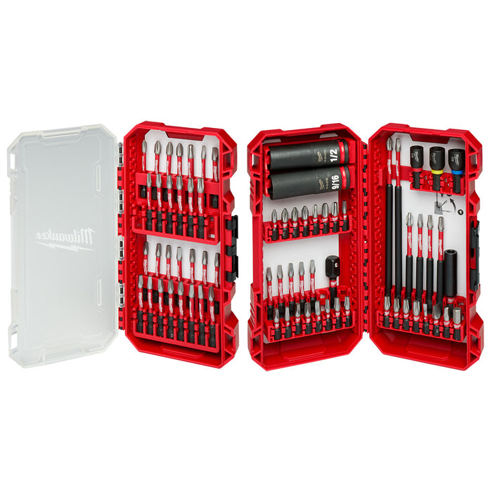 Ensemble d'embouts Shockwave 70 morceaux Milwaukee - Quincaillerie G.H. Berger